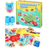 Fly Swatter Game for Kids Educational Word Recognition Multiplication Practice Interactive Board Game Party Quick Reaction Toy