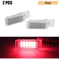 Lampe LED rouge, bleue et blanche pour porte de plancher, éclairage pour Golf 5 MK5 6 MK6 Jetta Passat gods B7 B8 CC EOS Tiguan