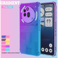 Gradient Airbag TPU Case for Nothing Phone 3A Pro Protective Shockproof Cover Shell Capa Fundas