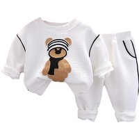 New Autumn Fashion Baby Clothes For Boys Children Girls T-Shirt Pants 2Pcs/Sets Toddler Casual Cotton Costume Kids Tracksuits