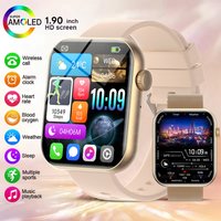 2025 New Bluetooth Call Smart Watch Women Health Monitor Watch Customizable Dial Fitness Sports Waterproof Watch Men