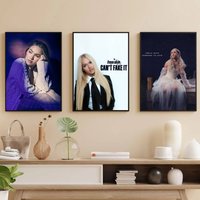 F-Freya Skye Poster Self-adhesive Art Waterproof Paper Sticker Coffee House Bar Room