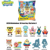 Spongebob Officially Licensed PVC Blind Box 3D Figurine Bag Clip Charms SpongeBob Patrick Star Squidward Mystery Collectible