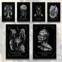 Game H-hunt Showdown Poster Premium Aesthetic Waterproof for Living Room Bar House Decor Modern Wall Art Sticker Best Gift