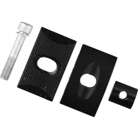 AliExpress NONE MTB Replacement Parts High Quality Seatpost Clamp Single Nail 8mm Hole Chuck Seattube Link Head 1set Mountain Bike