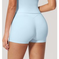 Summer Sports Shorts High Waist Yoga Shorts Women's Breathable Sports Fitness Shorts Running Cycling Shorts Female Workout Short