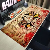 400x900MM Anime Mousepad Rubber Desk Protector Carpet Desk Mat Gravity Fall Bill Cipher Company Table Pads