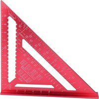 Woodworking Triangle Aluminum Alloy Red Corrosion Resistance Clear Scale Carpentry Square for Furniture