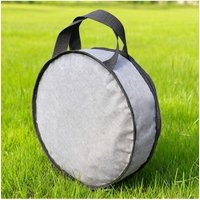 Portable Round BBQ Stove Carry Bag Outdoor Camping Table Storage Tote Easy Fold