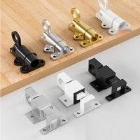 1PCS Automatic Pin Lock Sliding Door Surface Mounted Aircraft Pin Lock Door Bolt Spring Door Window Self Closing Lock Buckle