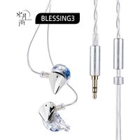 MoonDrop Blessing 3 2DD+4BA Earphones Hybrid In-ear Monitors 0.78-2pin Blessing3 Earbuds