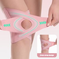 Adjustable Knee Support Brace with Memory Stabilizers,Breathable Compression Sleeve for Meniscus Tear,Sports,Daily Use Men Women