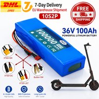 36V 100000mAh 10S2P Elektroroller-Akku Li-Ionen-Akkupack für 500W E-Bike-Roller mit BMS EU Schnelle Lieferung