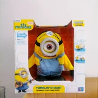 Minions Tumbler Stuart Fall and Rise Sprachgesteuerte Geschenkfiguren Anime-Sammlerstücke Ornamente