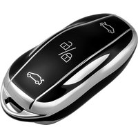 Car Remote Key Case Smart Keyless Cover Protection Shell Fob For Tesla Model 3 Model S Model Y Model M Auto Interior Accessories