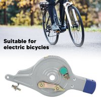 Electric Bike Drum Brake Assembly Aluminum Alloy Servo Brake with Keys for Bike Modification 90 Type Bike Drum Brake Assembly