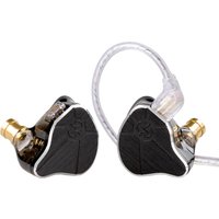 CCZ BC04 1DD+1BA Hybrid IEM Headphones CNC Metal Cover 5N OFC Silver-Plated Cable 2PIN-Z HiFi Earphones for Musicians Gaming