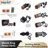 Mould King Power Functions Technical Parts M L XL Servo Motor Electric Remote Control Battery Box Buidling Blocks MOC Kids Gift