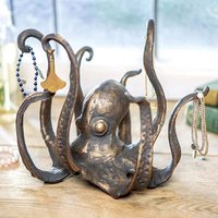 Octopus Coffee Cup Holder Smooth Polished Surface Creative Ornament for Kitchen Dining Room Decor