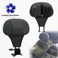 Detachable Driver Rider Backrest Pad Motorcycles Front Seat Support For Harley Davidson Road King CVO Street Glide FLHTK 2009-UP