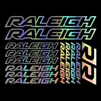 AliExpress NONE RALEIGH-Bike Sticker Set, Decal, Waterproof, Sun Protection, PVC,32cm x 30cm, Compatible for Mountain Bike