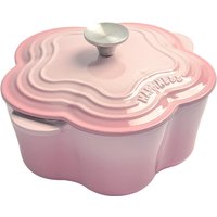 20cm Petal Cast Iron Dutch Oven Binaural Enamel Pot for Bake Bread and Casserole Dish Braising With Lid For All Heat Source