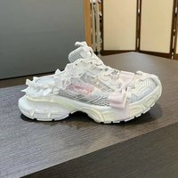 Women Shoes 3XL Bow Lace Slippers Adult Girls Thick Bottom Mules Casual Shoes Woman Versatile Female Shoes for Women