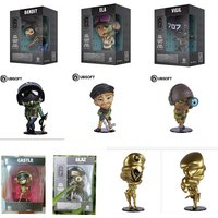 Original Rainbow Six Siege R6 Q Version Doll 10cm Figure Toy Thermite Action Figure Hot Desktop Decor Christmas Gift Toy For Boy
