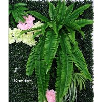Artificial Plant Hanging Fern Grass Vine Silk Leaf Simulation Hedge Cane Shopping Mall Garden Decoration Greening Wedding Floral