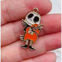 Lot 10 Pcs Cartoon Halloween Charms Jewelry Making Earrings Pendants Necklaces Bracelets DIY Accessories gift