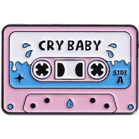 New Melanie Brooch Martinez Enamel Pins Tape 'CRY BABY' Singer Same Luxury Copper Lapel Badges Cartoon Jewelry Gift