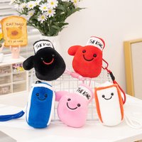12CM Kawaii Boxing Gloves Filled Plush Toy Pendant Children's Boxing Sandbag Handmade Doll Keychain Holiday Gift