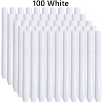 3-100Pcs/Set White/Colors Liquid Chalk Erasable Pen Marker For Glass Windows Electronic Blackboard Chalkboard Whiteboard Marker