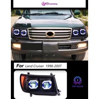 AKD Car Styling Head Lamp for Toyota Land Cruiser Headlights 1998-2007 LC100 LED Headlight DRL Hid Bi Xenon Auto Accessories