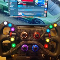 Racing Simulator Game Multi-Function Buttons Steering Wheel Dual Clutch Direct Drive Disc For SIMAGIC GT Neo Steering Wheel