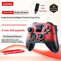 Lenovo X01 Controllers for Switch 2 Bluetooth Wireless Remote Gamepad For Joystick PC Switch Lite Smart Screen Menu Display
