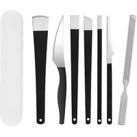 1/3/4/5/6/7/8pcs pcs Stainless Steel Ingrown Toenail File and Lifters Set, Ingrown Toenail Removal Kit, Pedicure Tools