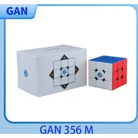GAN 356 M Magnetic Magic Speed Cube Stickerless Gan 356M Professional Fidget Toys GAN 356 M Lite Cubo Magico Puzzle
