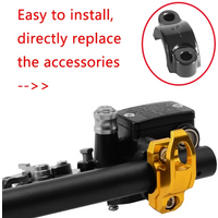 1pc Motorcycle handle hook Universal Luggage Helmet Hook Aluminum Mount Motorcycle Scooter Holder Bag Hanger Multi-functional