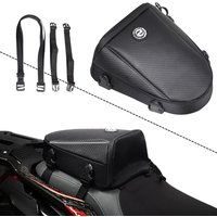 Star Field Knight 9L Black Motorcycle Back Seat Bags Tail Bag Cafe Racer For Alforjas Para Motorbike Saddlebags Racing Rider