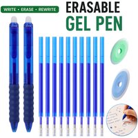 New Erasable Gel Pen Set Comes with Eraser 0.7mm Multicolor Magic Ink Smooth Writing Washable School Office Stationery