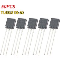 50PCS TL431A TO92 TL431 TO-92 431 Transistor IC Chipset