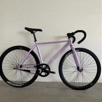 2026 New Model 700C Classic Fixed Gear Bike, OEM Single Speed Steel Fixie Bicycle
