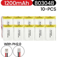803048 3.7V 1200mAh Polymer Lithium Lipo Rechargeable Battery Lipo Cells Lithium Polymer Rechargeable Battery for Beauty Instrum