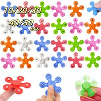 50-10 Pack Fidget Spinner Toys for Kids,Stress Relief Sensory Toys,Birthday Party Favors Gifts,Goodie Bag Stuffers