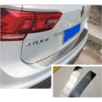 FOR vw volkswagen tiguan mk2 2017-2023 2024 2025 Rear Trunk Bumper Protector Rear Scuff Plate Rear Door Sill Car Accessories