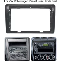 Car Radio Frame Kit For VW Passat B5 Bora Golf IV SKODA Octavia Auto Stereo Refit Dash Panel Fascia Bezel
