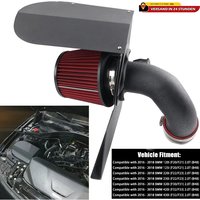 Hochleistungs-Ladeluftkühler für BMW B48 2.0T, Ansaugluftfilter-Kit für BMW 120i/220i/230i/320i F2X F3X B48 2.0L Motor ab 2016, Motor-Kaltluftansaugkit mit Hitzeschutzfilter für 120i 125i 220i 230i