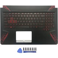 Laptop Case For Asus FX80G ZX80G FX504 FX80 FX80GD FX504G Notebook LCD Back Cover/Front bezel/Hinges/Palmrest/Bottom Accessories