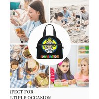 Motorcycle Racing Motor Rossi Insulated Lunch Bag for Women Bento Storage Food Boxes Portable Cooler Thermal Lunch Box Tote